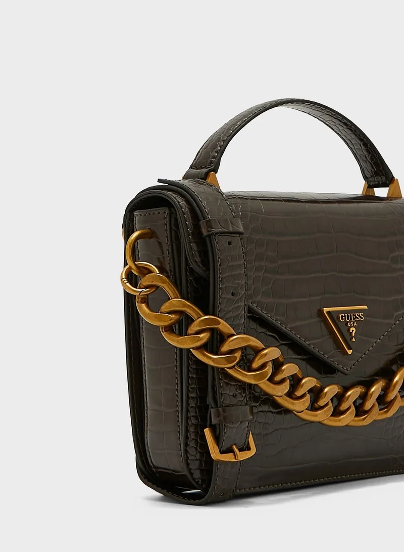 GUESS Retour Top Handle Satchel