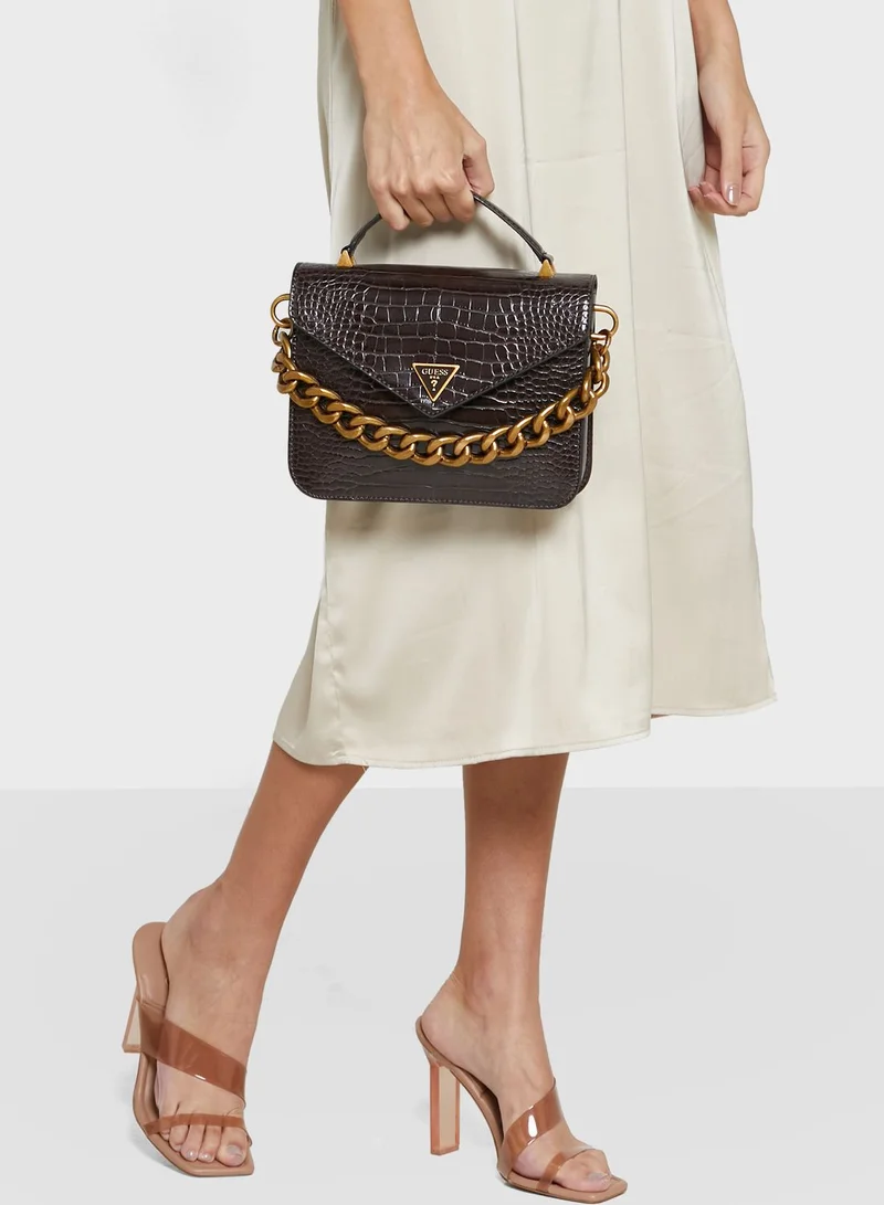 GUESS Retour Top Handle Satchel
