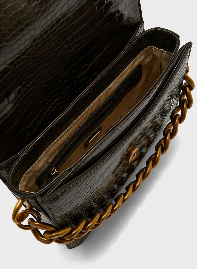 GUESS Retour Top Handle Satchel