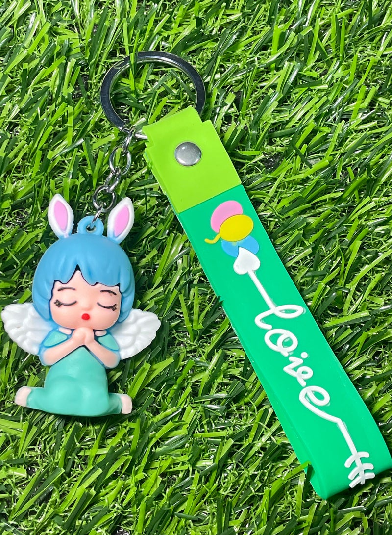 ميدالية مفاتيح كرتونية مميزة اكسسوار مميز سلسلة مفاتيح بشخصية ديزني مع شريط يتناسب مع مفاتيح السيارة والمحفظة والحقيبة هدية رائعة وجميلة - Image 1