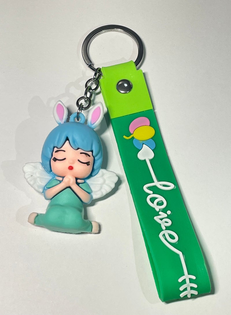 ميدالية مفاتيح كرتونية مميزة اكسسوار مميز سلسلة مفاتيح بشخصية ديزني مع شريط يتناسب مع مفاتيح السيارة والمحفظة والحقيبة هدية رائعة وجميلة - Image 3