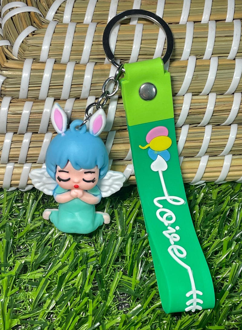 ميدالية مفاتيح كرتونية مميزة اكسسوار مميز سلسلة مفاتيح بشخصية ديزني مع شريط يتناسب مع مفاتيح السيارة والمحفظة والحقيبة هدية رائعة وجميلة - Image 2