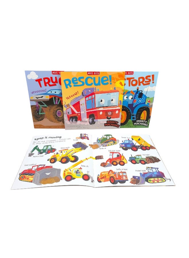 Mighty Machines 4 Pack  - Image 4