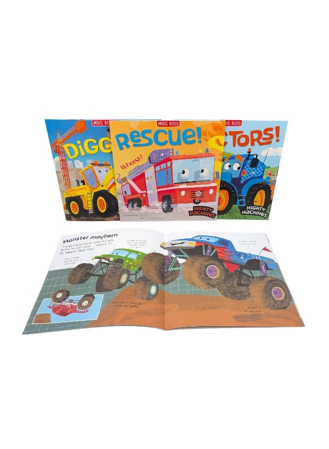 Mighty Machines 4 Pack  - Image 5