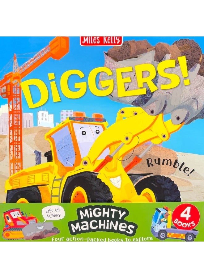 Mighty Machines 4 Pack  - Image 1