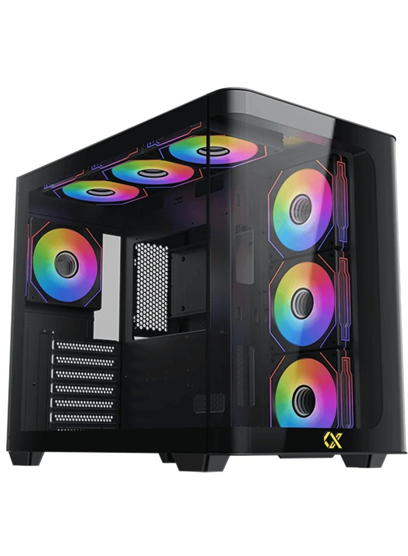 GCC GAMERS CyberVolt G1650 Gaming PC Intel (Core i5, GTX 1650, 16GB RGB RAM, 1TB NVMe SSD, WiFi Ready | Windows 11 Installed)  - Image 1