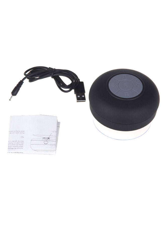docooler Mini Wireless Bluetooth Speaker With Cable V593B Black/White/Grey - Image 1