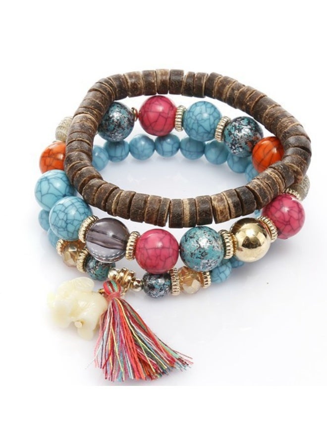 NIBEMINENT Fashionable Versatile Cute Elephant Bracelet