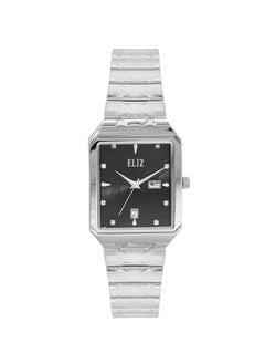 eliz ELIZ ES8772G2SNS SS Caseback & Band Day-Date Men's Watch  - Image 1
