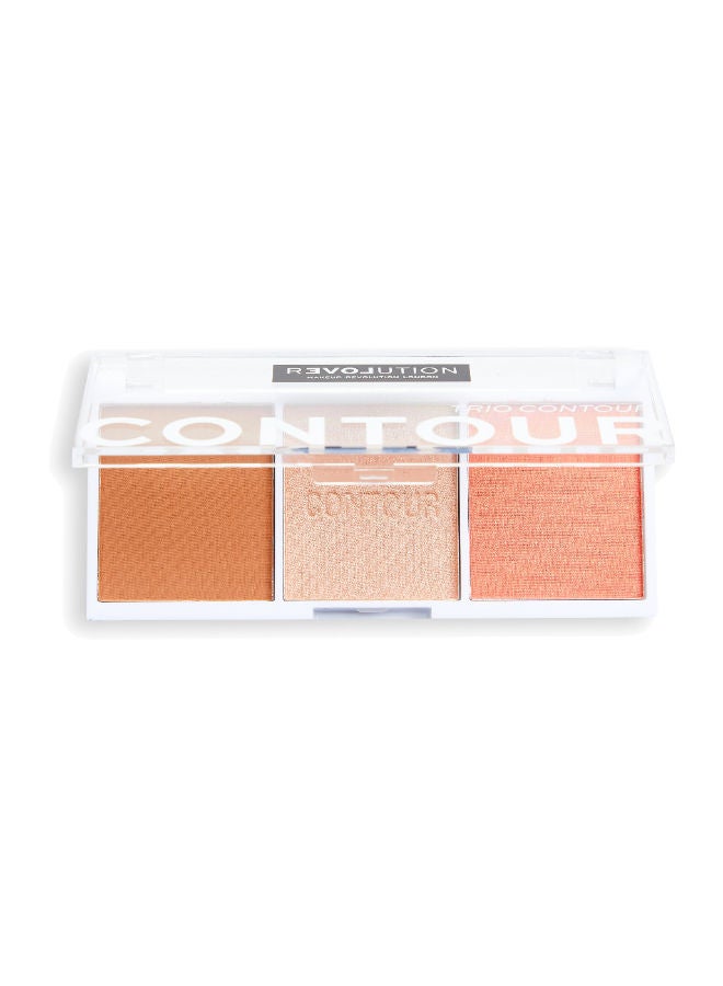 Revolution Relove Colour Play Contour Trio Palette Sugar