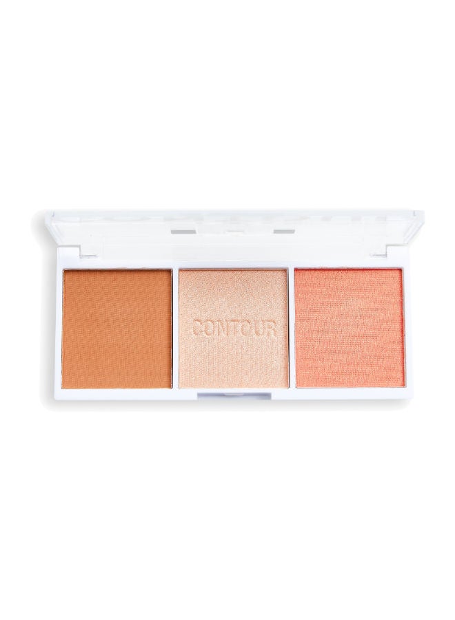 Revolution Relove Colour Play Contour Trio Palette Sugar