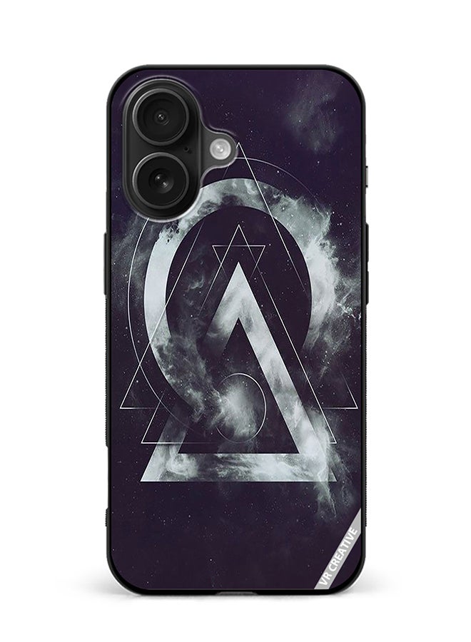 Protective Case Cover For Apple iPhone 16 Plus Abstract Design Multicolour