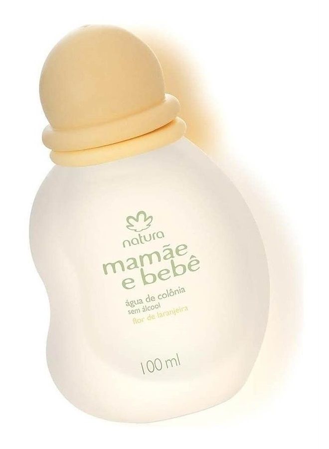 Natura Linha Mamae Bebe Natura - Agua de Colonia Sem Alcool Flor de Laranjeira 100 Ml - (Natura Mom and Baby Collection - Alcohol-Free Orange Blossom Eau de Cologne 3.4 Fl Oz) - Image 3
