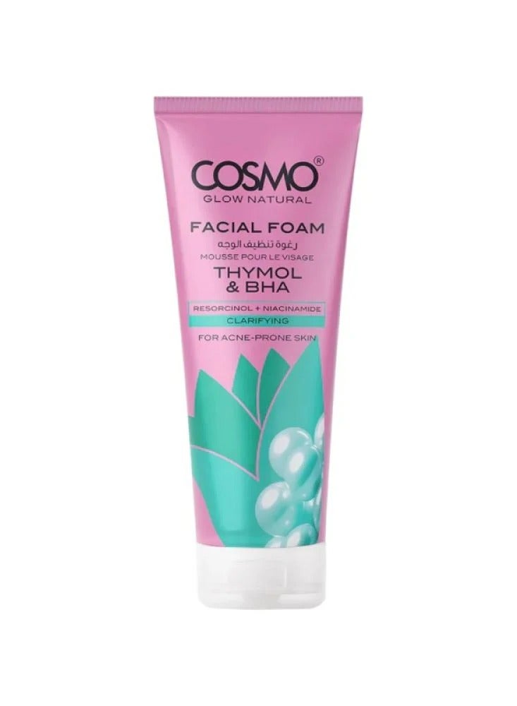 كوزمو رغوة تنظيف الوجه بالثيمول وحمض بيتا 100 جرام