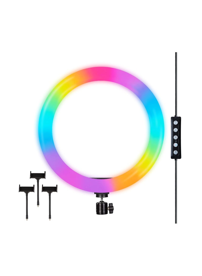 IZI Light 16-Inch RGB LED Ring Light – 28+ Multi-Color Modes – No Tripod – Compatible with iPhone, Android & Cameras – Perfect for YouTube, Makeup, Live Streaming & Photography  - Image 2