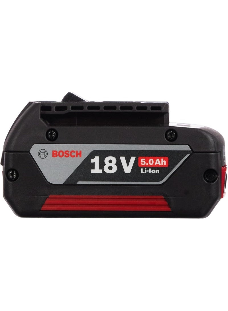BOSCH Professional Battery Pack GBA 18V 5.0Ah (Pack Of 1) | Model: 1600A002U5 - Image 1