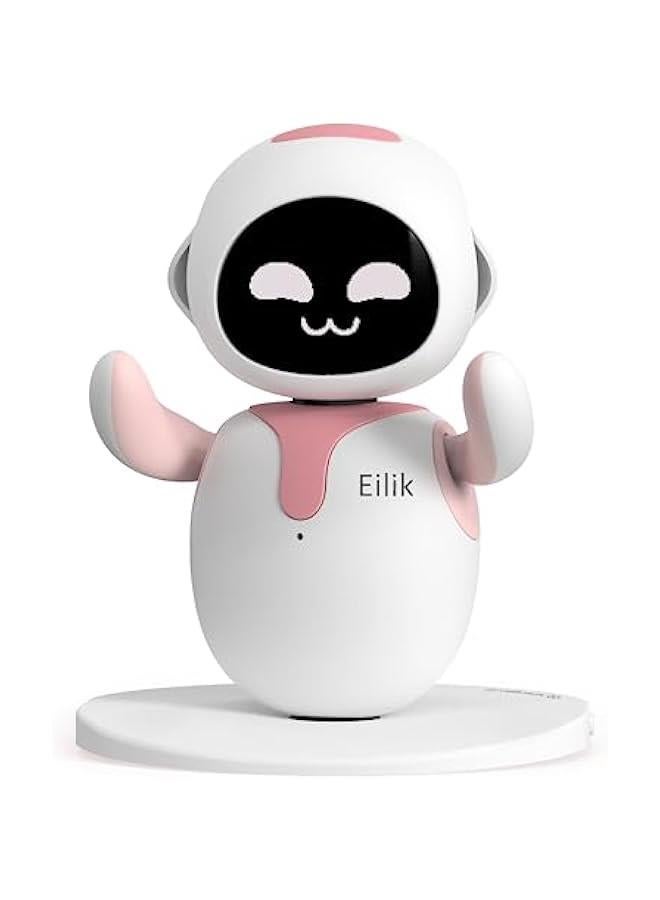 Eilik Pink - Interactive Robot Pets with Emotions. Fun Animations  Games. Great Gift for Kids. Update Available. - Image 1