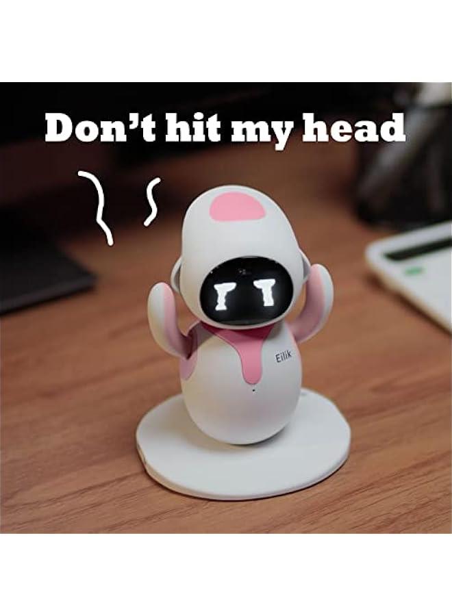 Eilik Pink - Interactive Robot Pets with Emotions. Fun Animations  Games. Great Gift for Kids. Update Available. - Image 3