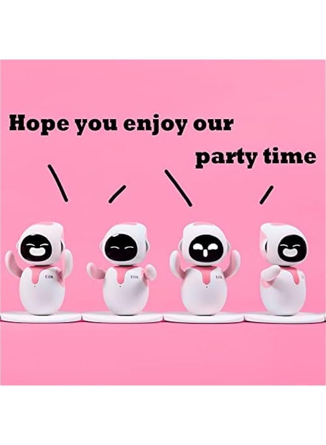 Eilik Pink - Interactive Robot Pets with Emotions. Fun Animations  Games. Great Gift for Kids. Update Available. - Image 5