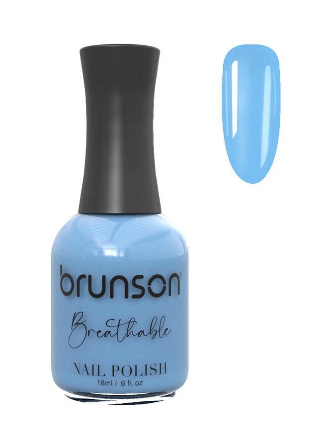 Breathable Nail Polish Halal nail polish Wudu friendly Quick-Dry Vegan long lasting but easy peel off   18ml BH217