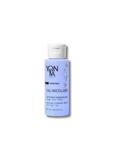 Yonka YonKa Eau Micellaire Travel Size 75ml Micellar Water and Cleansing Makeup Remover Gentle Face Wash with Rose and Chamomile to Remove Impurities and Hydrate ParabenFree 