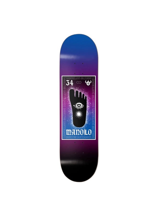 Darkstar Manolo Symbols R7 8.0" x 31.6" Skateboard Deck - Image 1