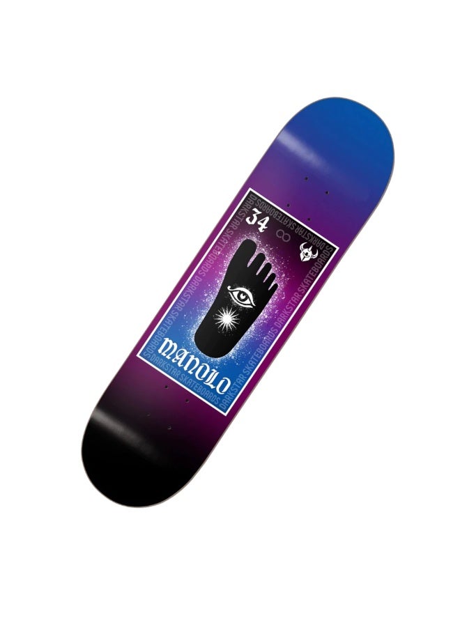 Darkstar Manolo Symbols R7 8.0" x 31.6" Skateboard Deck - Image 2