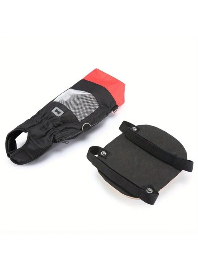 Pet Mobility Scooter With Sturdy Wooden Base Safety Harness L Size For 5 51 19 84LB Pets - Image 5