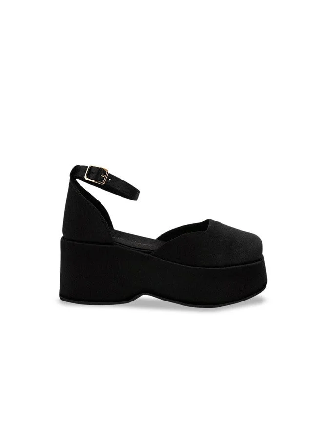 شوتوبيا Shoetopia Girls Square Toe Flatform Heels