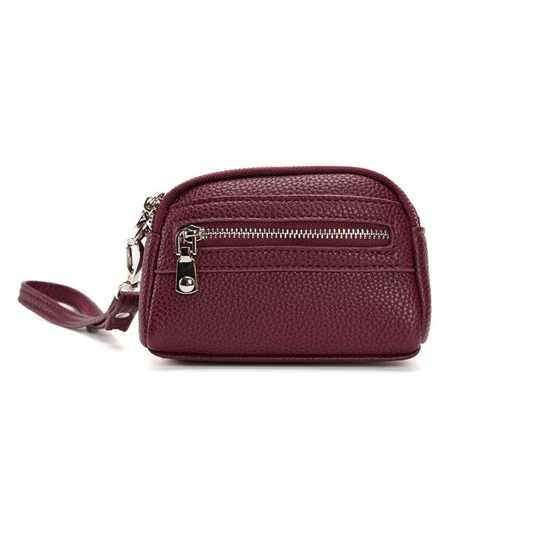 New Women''s Clutch Mini Bag Multifunctional Clutch Coin Purse Fashionable Large Capacity Coin Bag Double Zipper - Image 3