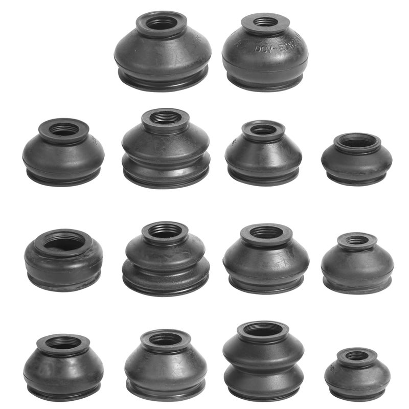 VARGTR Tie Rod BootTie Rod End BootsCar Accessories Turn To Rod Arm Ball Joint Head Dust Protection Rubber Cover Track Rod End SetCar Suspension Steering Parts AccessoriesFit for Most Vehicles