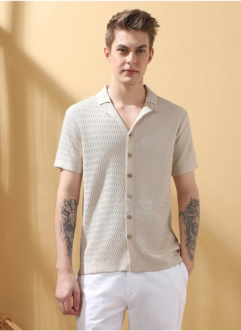 Dennis Lingo Regular slim fit with cuban collar