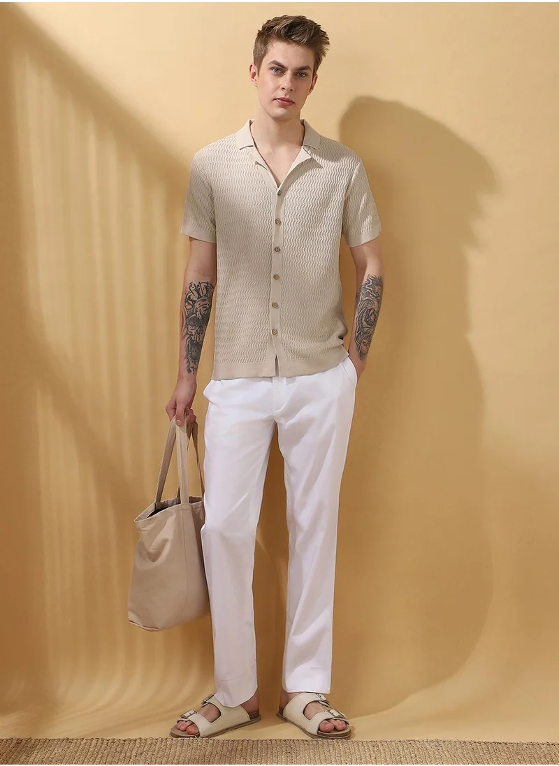 Dennis Lingo Regular slim fit with cuban collar