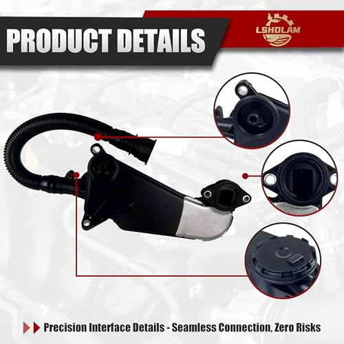 LSHDLAM PC3Z-6A785-A Air Oil Separator Assembly, PCV Valve CCV Filter Compatible with Ford F250 F350 Super Duty 2023-2024 6.7L Powerstroke Diesel – Engine Crankcase Ventilation for 2011-2024 - Image 3