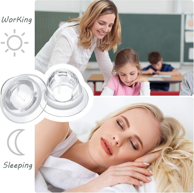 Nuanchu 3 Pairs Silicone Inverted Nipple Corrector Suckers Nipple Corrector for Breastfeeding Women with Travel Case for Flat and Softly Wear - Image 5