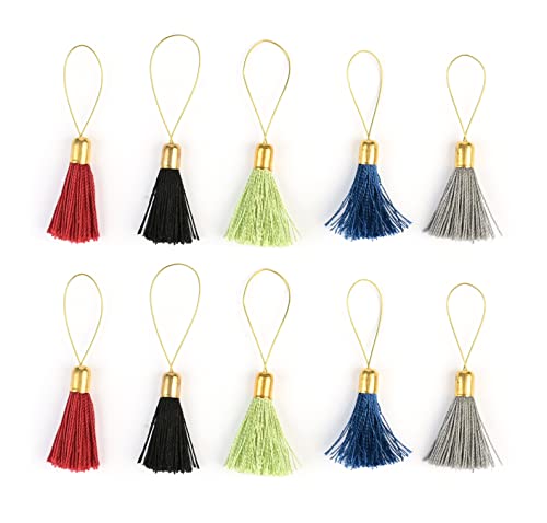 Lantern Moon Tassel Stitch Markers 10/PK - Image 3