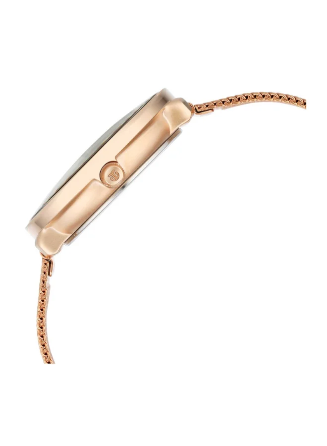 تيتان Women Analog Round Shape Stainless Steel Wrist Watch - 2651WM05 - 36.6 Mm