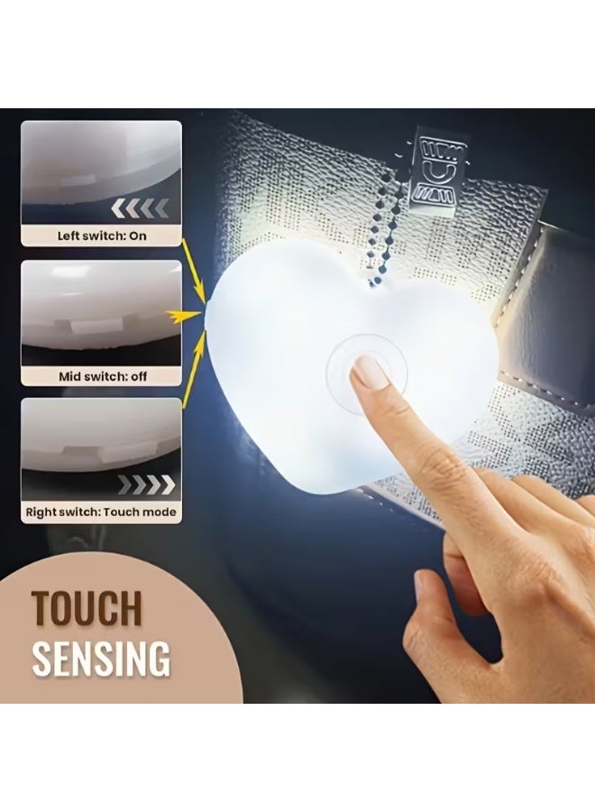 Portable Touch Sensor Bag Light – Multi-Scene LED Nightlight for Makeup Bags, Handbags, Pets, Accessories & Hanging Decorations - Image 1