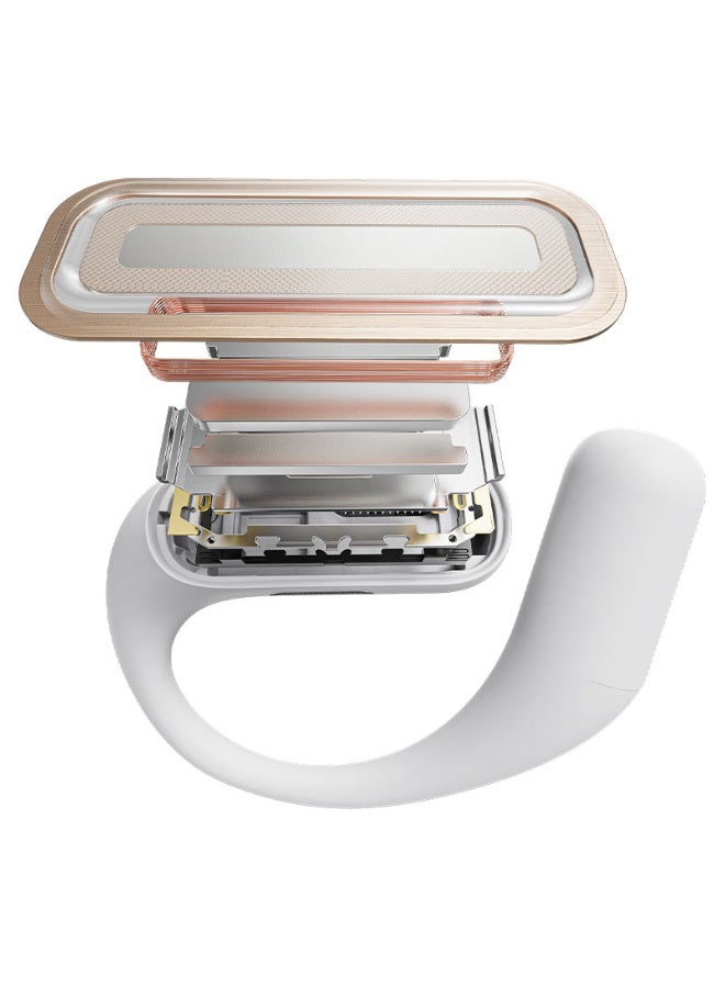 ACEFAST AceFit Air Open Ear Wireless Earbuds, Rich Bass, Bluetooth 5.4 Sports Headphones with Charging Case, 32H Playtime Earbuds IP54 Waterproof for Running, Cycling, Walking, Workout - Image 4