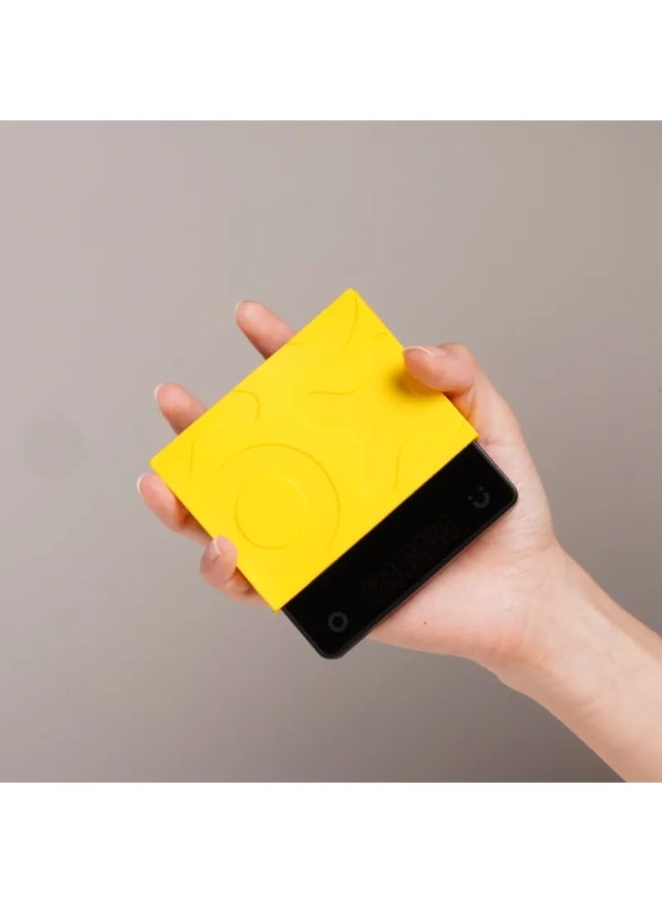 نوتي ميزان قهوة Nuttii Piccolo – أصفر - Image 2