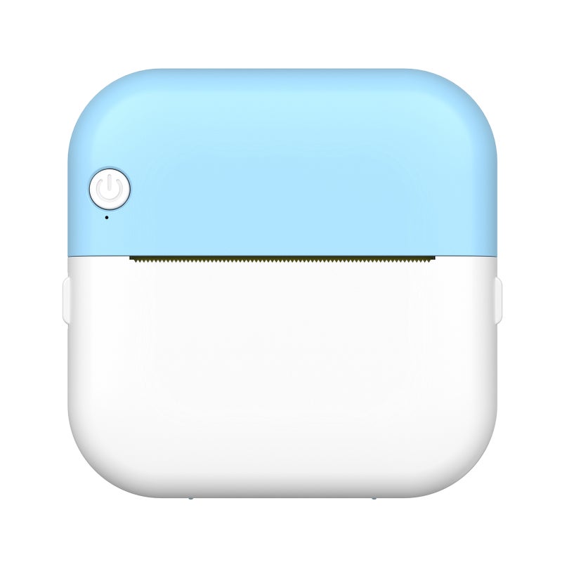 Mini Thermal Printer Multifunction Portable Sticker Maker Instant Photo Inkless Printing Support BT Connection for Smartphone with 6 Paper Roll 57mm Compatible with iOS Android System for Picture - Image 4