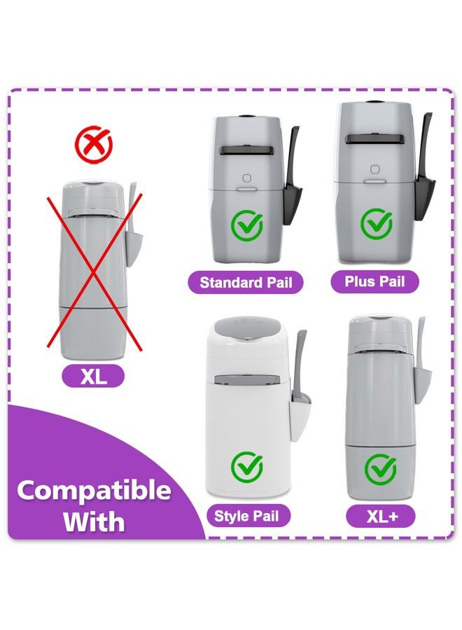SOHBCLE Upgraded Cat Litter Refill Bags|8-Pack Cartridges Compatible with Genie Cat Litter Refills Standard,Plus and Style Pail |7-Layer Superior Odor Control (NOT Compatible with XL) - Image 2