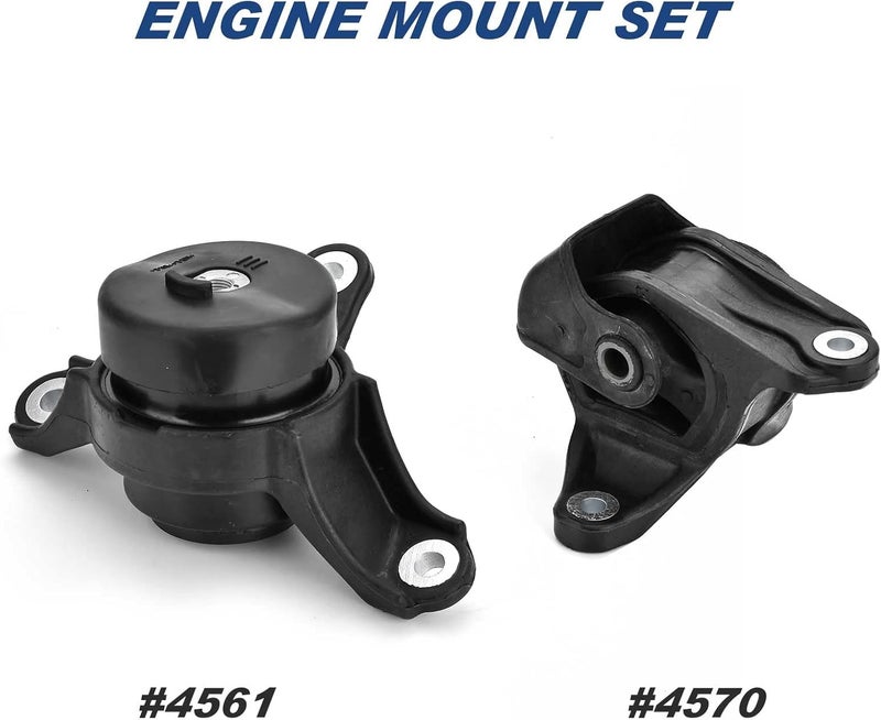Dngbymx Engine Motor Mount Set for Honda Accord 2.4L & Acura TSX 2.4L (2008-2013) - Image 5