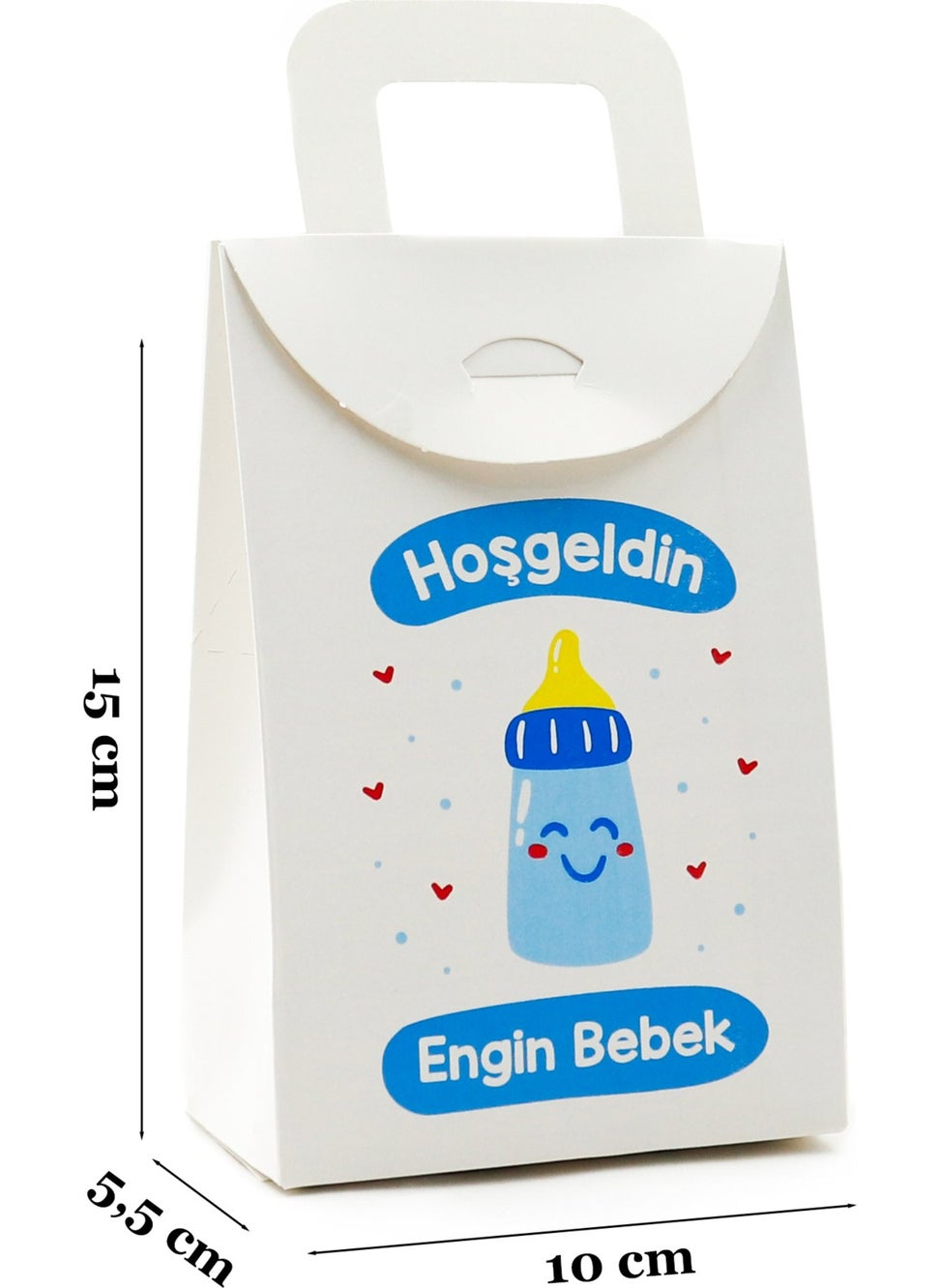 Repro Design 10X15 cm Personalizable Welcome Baby Themed 10 Piece Gift Box Model-6  - Image 3