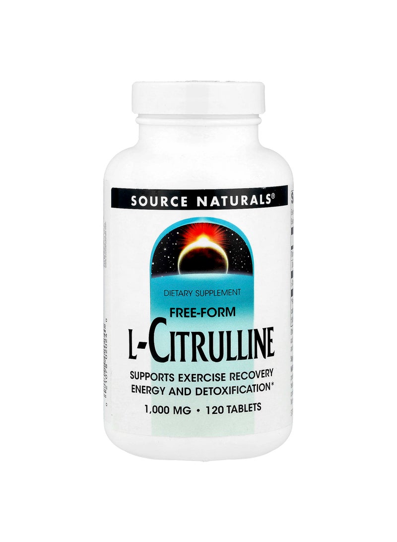 Source Naturals L-Citrulline, 1,000 mg, 120 Tablets