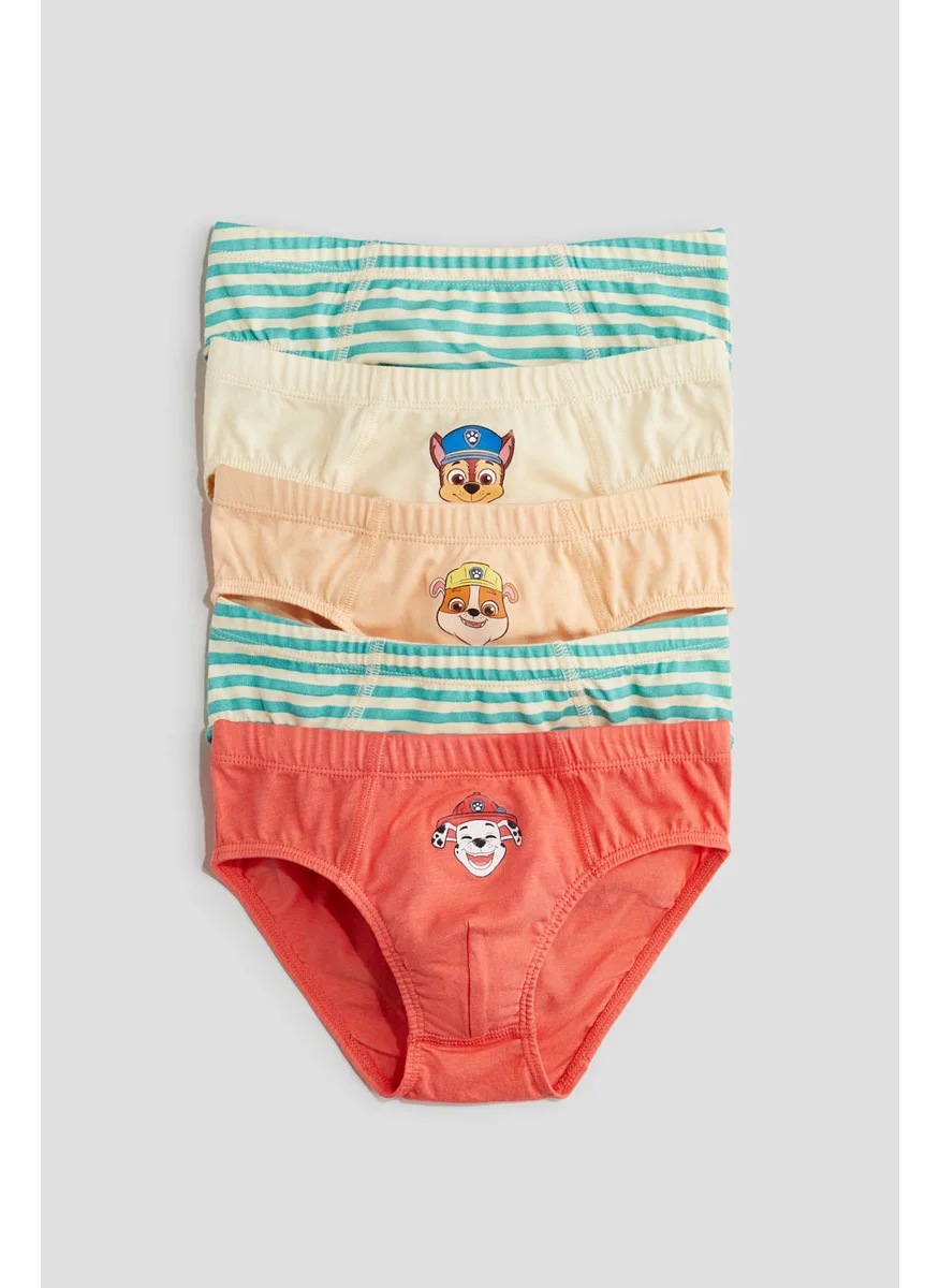 اتش اند ام 5-Pack Printed Boys’ Briefs