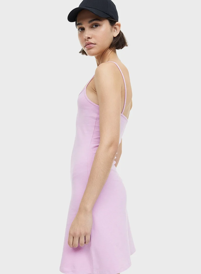 H&M Strappy Knitted Dress