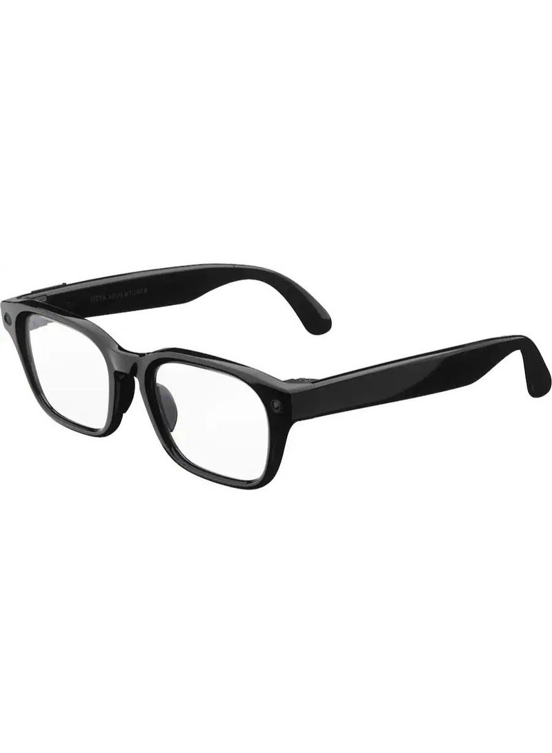 Meta 155 mAh Meta Adventurer - Smart AI glasses for Women, Men—Meta AI, 12MP Camera, Live Translate — 3K HD - Clear Lenses - Classic Black - Size: Large Classic Black - Image 5