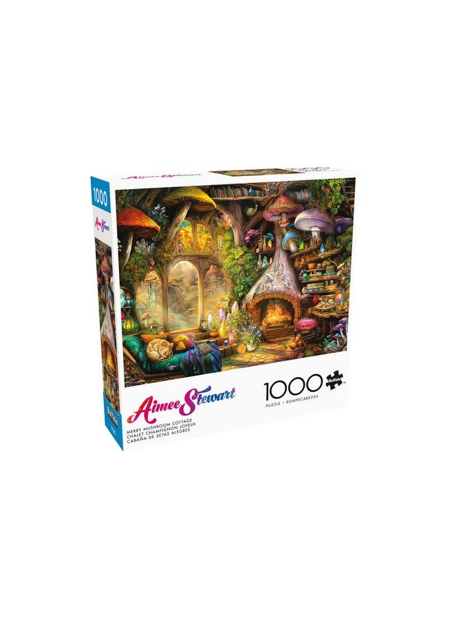 Buffalo Games - Aimee Stewart - Merry Mushroom Cottage - 1000 Piece Jigsaw Puzzle for Adults - Challenging Puzzle Perfect for Game Nights - Finished Size is 26.75 x 19.75 - Image 3