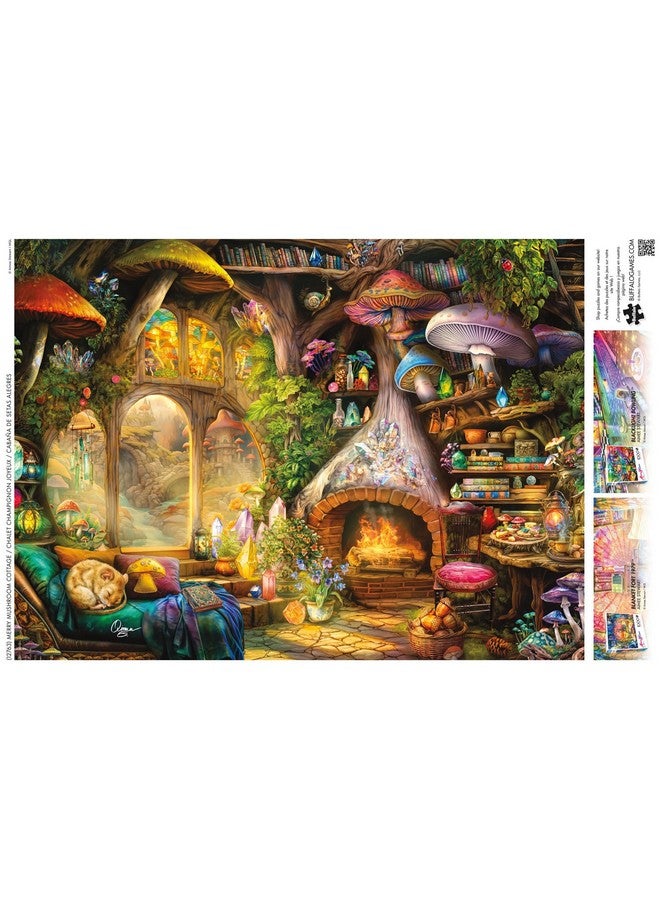 Buffalo Games - Aimee Stewart - Merry Mushroom Cottage - 1000 Piece Jigsaw Puzzle for Adults - Challenging Puzzle Perfect for Game Nights - Finished Size is 26.75 x 19.75 - Image 5